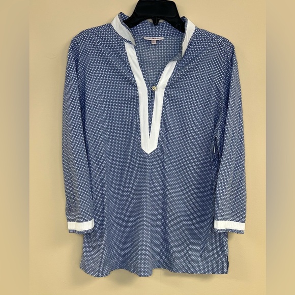 Peter Millar Blue & White Tunic - Picture 1 of 9